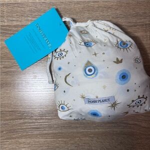 Posh Peanut Fitted Crib Sheet Fiona